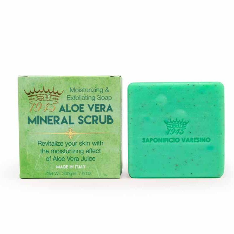 Mineral Scrub Soap - Aloe Vera 200g