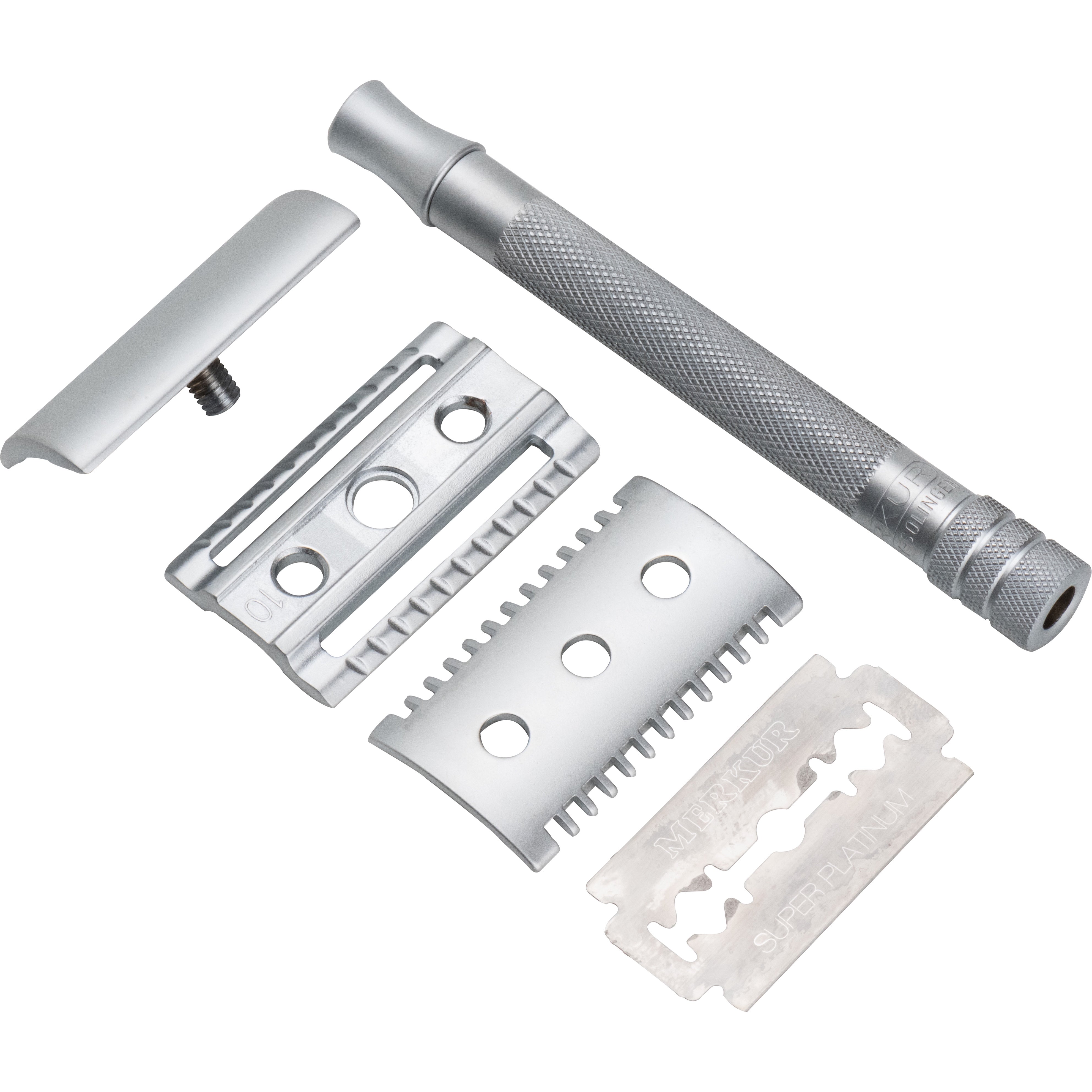 Rasierhobel 22C - Set (Geschlossener Kamm + Zahnkamm)