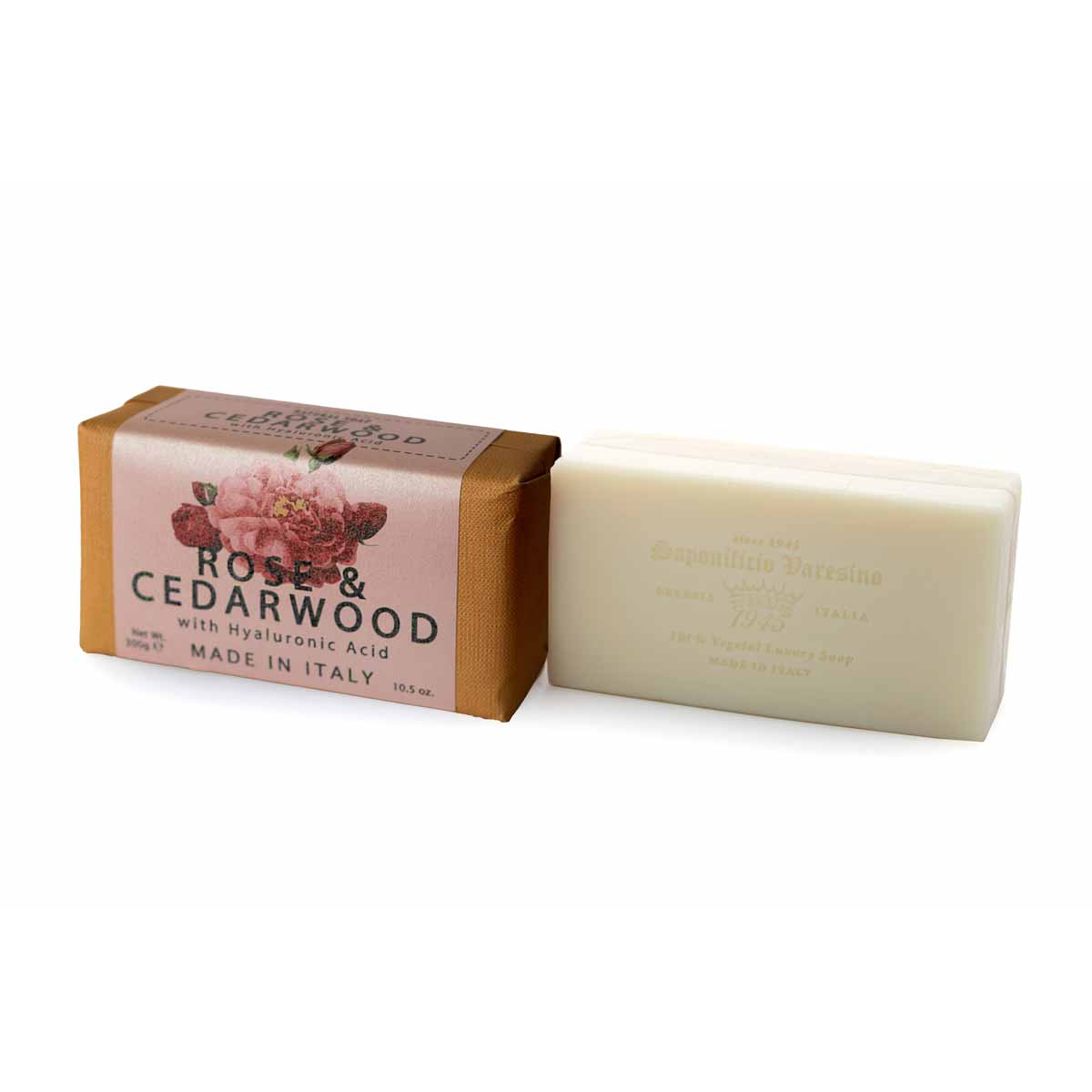 Paper Wrapped Soap - Rose and Cedarwood