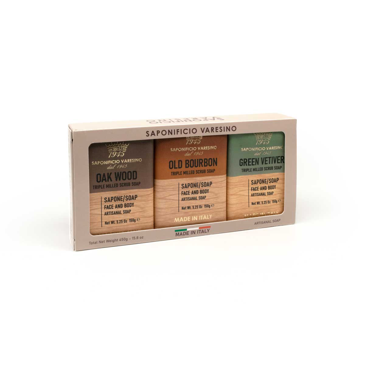 Soap Gift Box - Wooden Line