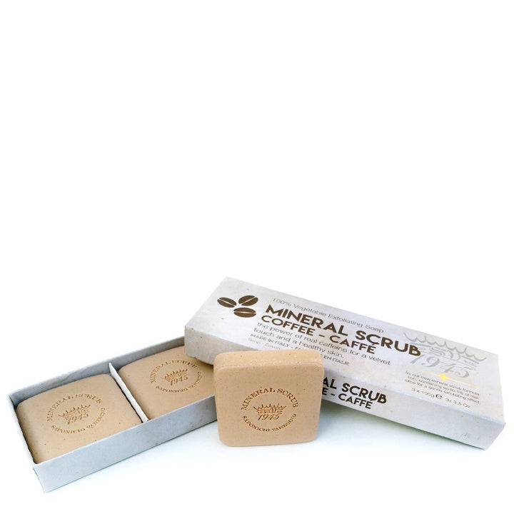 Mineral Scrub Soap Gift Box - Coffee