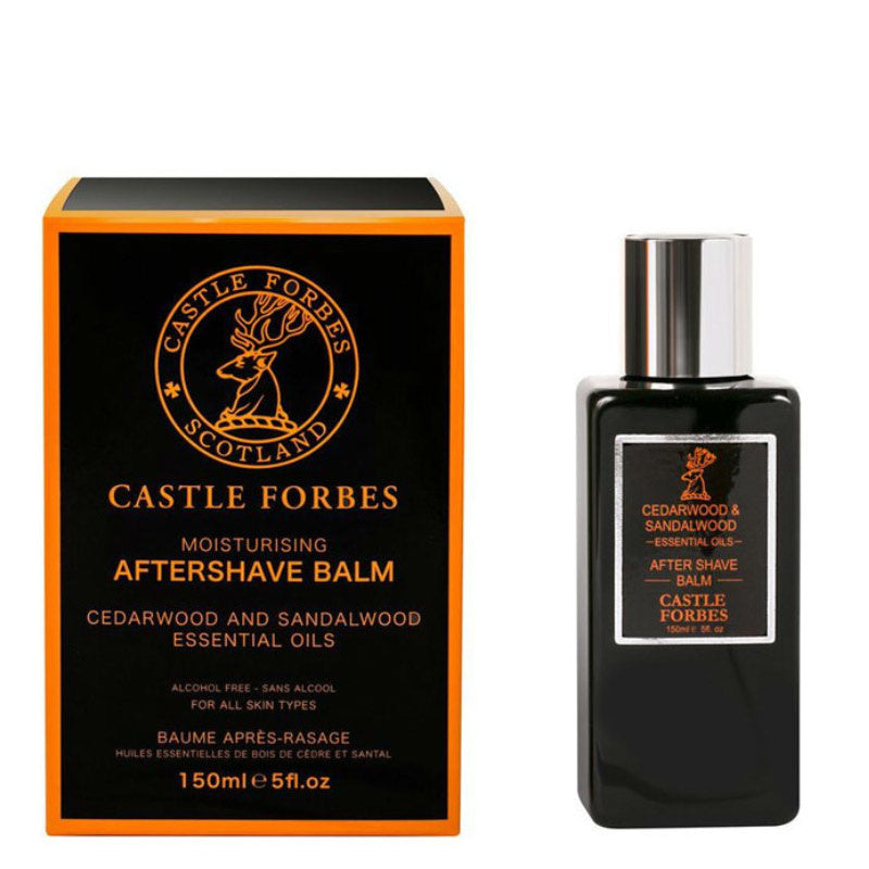 Castle Forbes After Shave balm - Cedar & Sandalwood